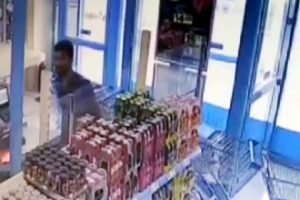 20 saniyelik hırsızlık kamerada