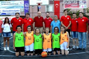 Bursa Mustafakemalpaşa'da basketbol şöleni