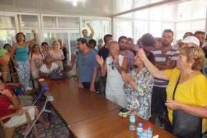 Mersin'de ÇED bilgilendirme toplantısında gerginlik