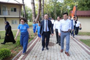 Bursa Büyükşehir Belediye Başkanı Aktaş, Karacaali Kampı'nda
