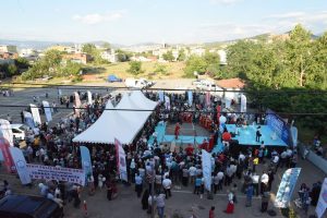Bursa Yıldırım'da sünnet cemiyetinde şehide vefa