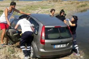 Tatil yolunda feci kaza: 1 ölü, 3 yaralı