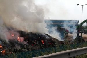 İstanbul Silivri'de yangın!