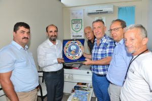 Bursa Yıldırım Türkiye Bisiklet Federasyonu Başkanı'nı ağırladı