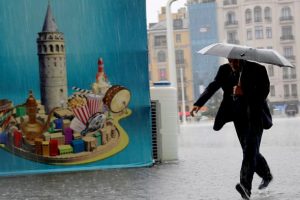 İstanbul için şiddetli yağış uyarısı