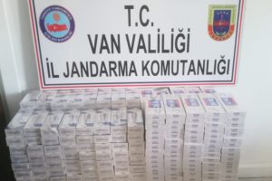 5 bin 800 paket kaçak sigara ele geçirildi