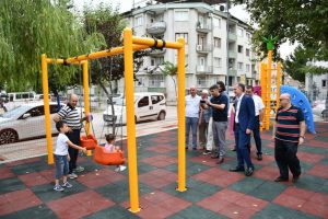 Bursa Sinanbey Parkı yenilendi