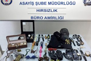 Villa hırsızlarına polis göz açtırmadı!