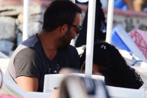 Kerem Fırtına ile sevgilisi, Bodrum tatilinde