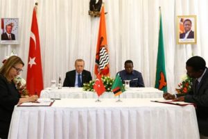 Türkiye ve Zambiya arasında 12 anlaşma imzalandı