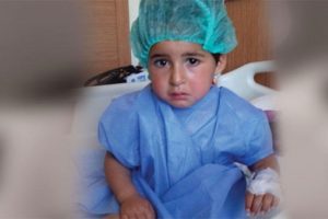 3 yaşındaki Kübra'nın dünyası karardı