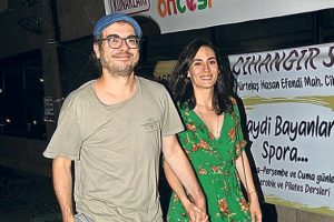 Ünlü çift özlem giderdi