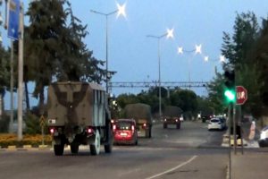 Suriye sınırına askeri sevkıyat