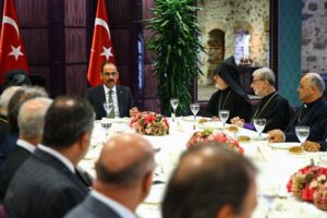 Sözcü Kalın azınlık cemaatleri ile bir araya geldi