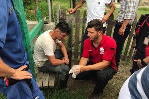 Bursa çarptığı aracın sürücüsü tokat atınca ormana kaçan genç kayboldu