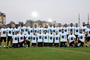 Alanyaspor şehitleri unutmadı