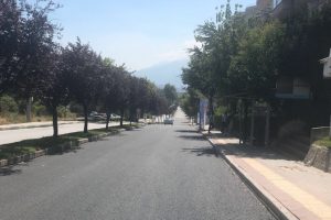 Bursa'da 'asfaltlama' çalışmaları sürüyor