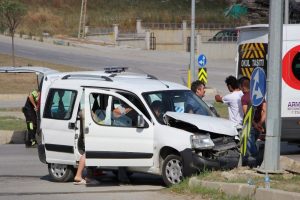 Samsun'da trafik kazası: 6 yaralı