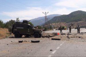 Erzurum'da çatışma: 1 asker yaralı