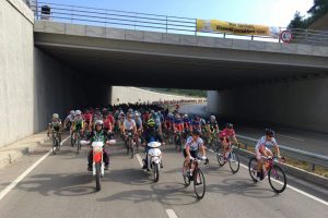 850 bisikletçi Bursa Uludağ'a pedal çevirdi