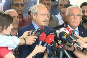 Kılıçdaroğlu, Şaroğlu'nu ziyaret etti