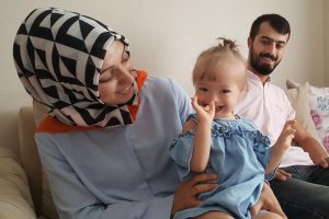 Down sendromlu Afra ilik bekliyor