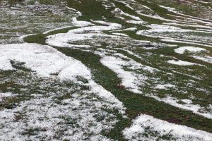 Ardahan'da dolu etkili oldu