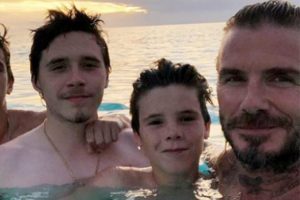 Beckham'lar deprem sırasında Bali'de tatildeydi