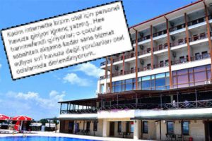 Otel sahibi müşteriye böyle ders verdi!