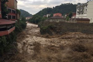 Ordu'nun dereleri korkuttu