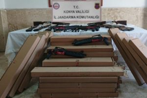 Kaçak üretim 1500 av tüfeği ele geçirildi: 10 gözaltı