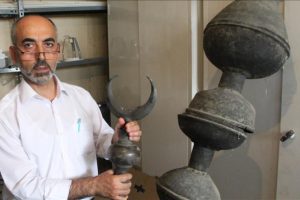 Siirt'teki Ulu Cami'ye ait 750 yıllık alem müzede sergilenecek