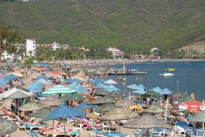 Muğla'da Rus turist patlaması