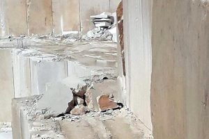 Üzerine 2 tonluk kaya parçası düşen işçi öldü