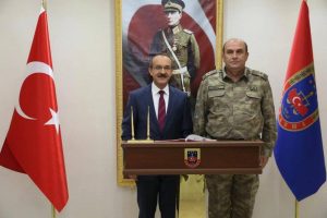 Bursa İl Jandarma'da nöbet değişimi