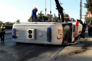 Hasta almaya giderken hastanelik oldular