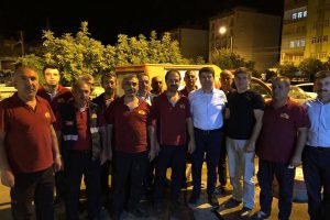 Milletvekili Tutdere'den itfaiye ziyareti