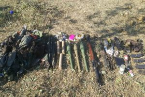 Tunceli'de çok sayıda silah ve mühimmat ele geçirildi