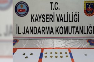 Tarihi eser operasyonu: 13 adet sikke ele geçirildi