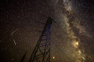 Meteor yağmuru büyüledi