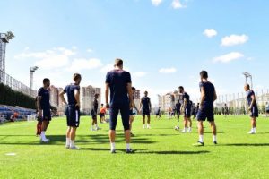 Başakşehir'den Burnley mesaisi
