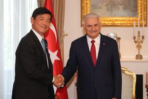 Yıldırım, Japonya ve Ürdün Büyükelçilerini kabul etti