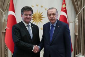 Erdoğan, BM Genel Kurul Başkanı Lajcak'ı kabul etti