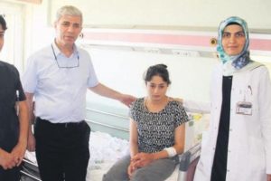 Kediden korktu 15 iğne yuttu!