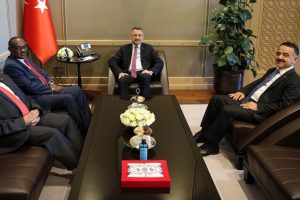 Cumhurbaşkanı Yardımcısı Oktay ile Sudan Dışişleri Bakanı görüştü