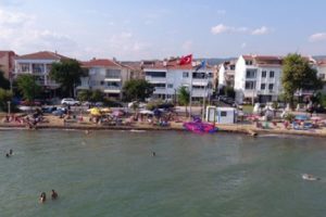 Saros Körfezi'nde oteller doldu