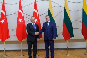 Çavuşoğlu, Litvanya Başbakanı Skvernelis ile görüştü