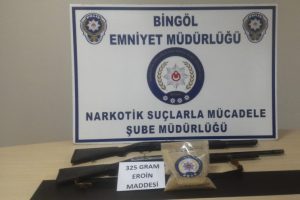 Eroinle yakalanan şüpheli tutuklandı