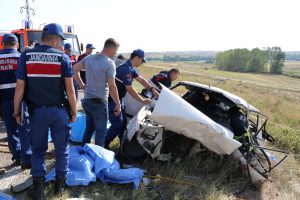 Kırklareli'nde korkunç kaza: 4 ölü