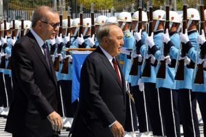 Kazakistan Cumhurbaşkanı Nazarbayev Türkiye'de